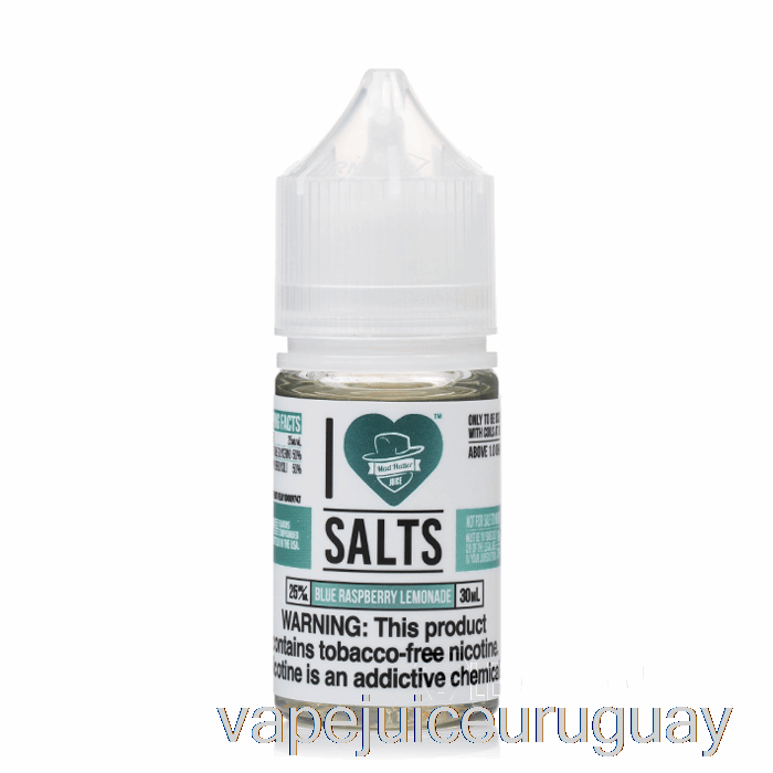 Limonada De Frambuesa Azul - I Love Salts - 30ml 50mg Vape Recargable